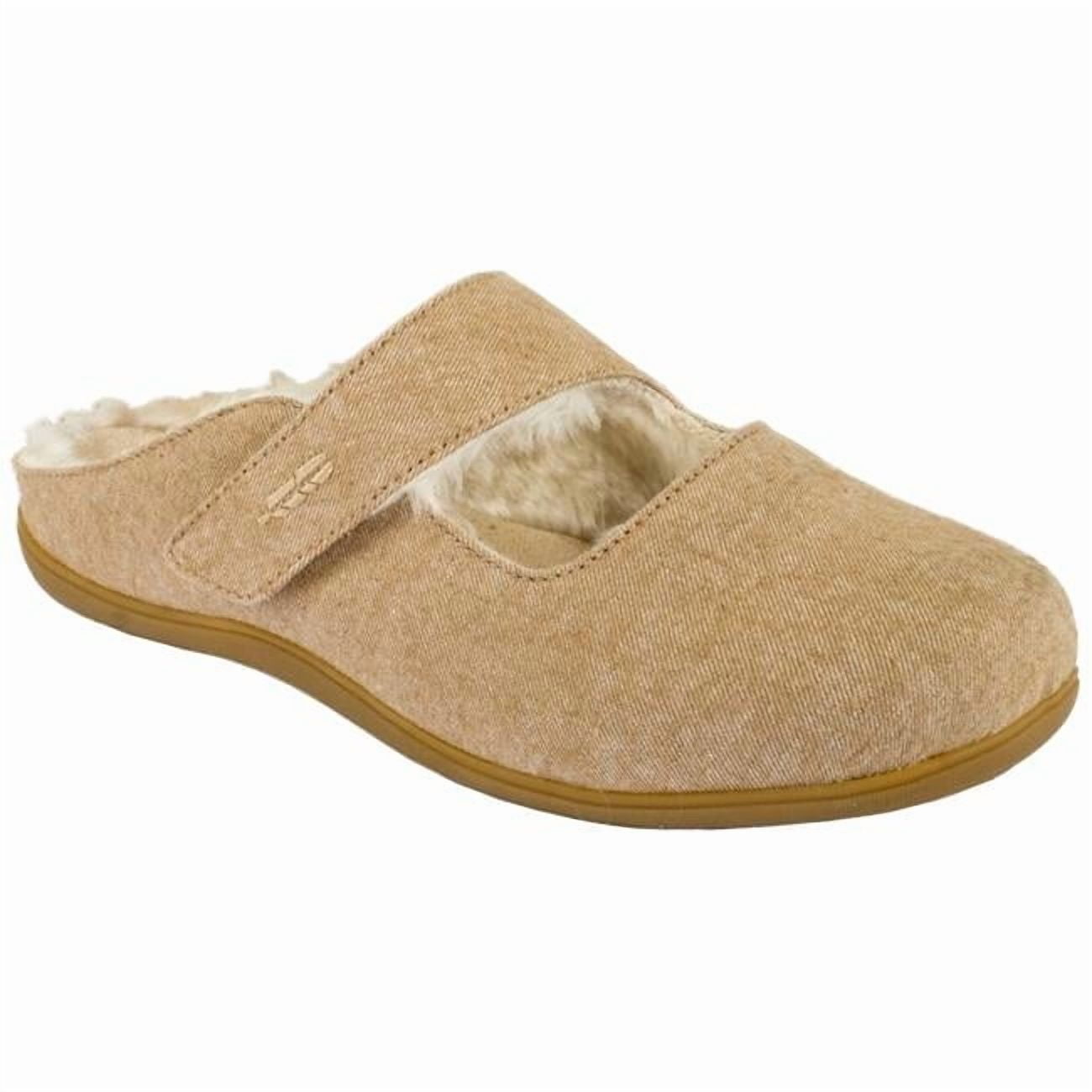 Revitalign RV4200511 Womens Oceanside Comfort Slipper, Camel - Size 11