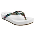 thumbnail image 1 of Revitalign RV4202408 Womens Sandy Flip Flop, Blue Multi Color - Size 8, 1 of 5