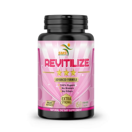 Revitalize By SMS Dietary Supplement 60 Caps Rejuvenate Women’s Health Aid