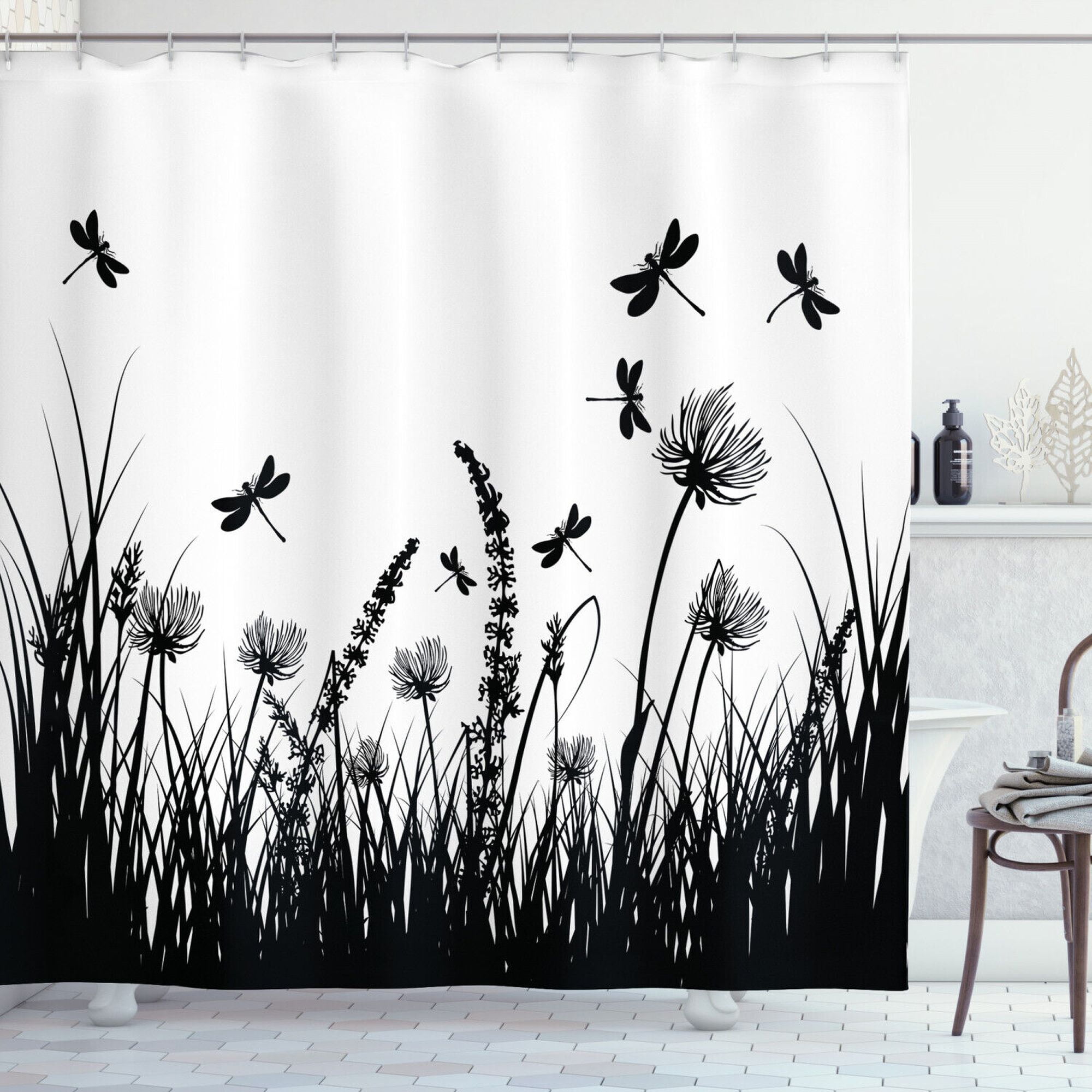 Revitalize Your Bathroom with a Lively Meadow Shower Curtain Embrace