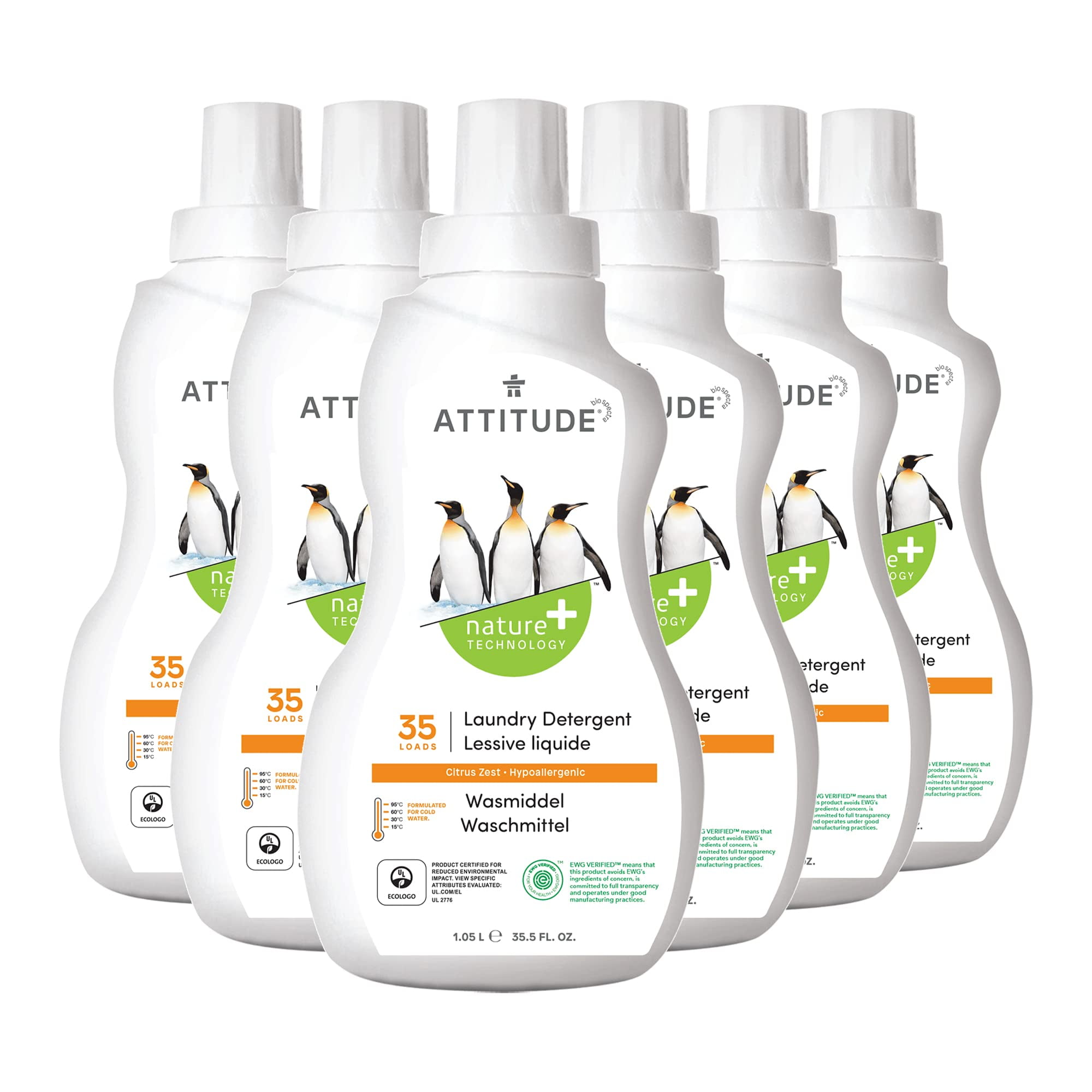 Revitalize Your Laundry Routine with Attitude Citrus Zest Laundry