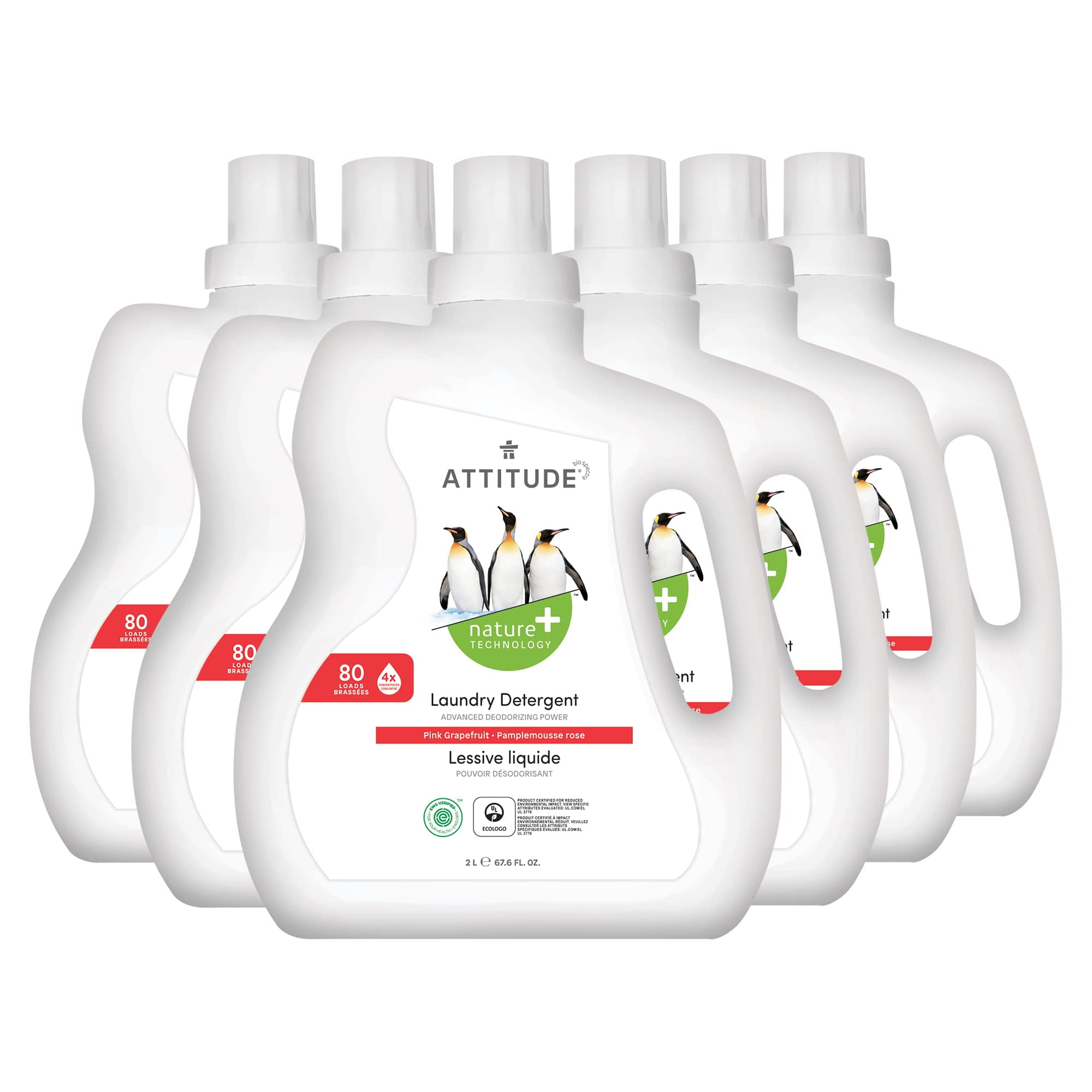 Revitalize Your Laundry Routine with Attitude Pink Grapefruit Laundry Detergent Vegan, Cruelty