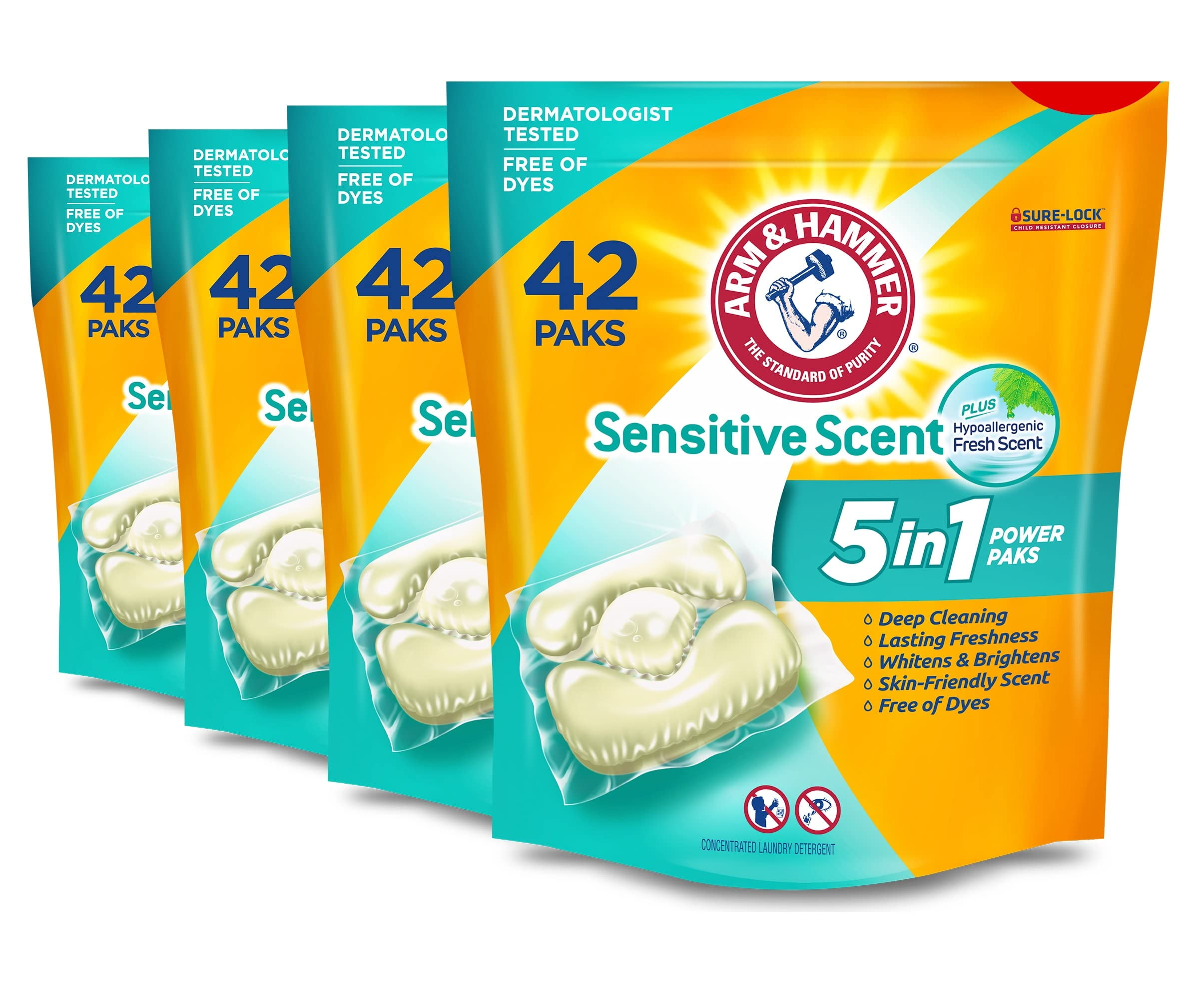 Revitalize Your Laundry Routine with Arm & Hammer Sensitive Scent 5In
