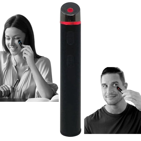 4-in-1 Depuffing Eye Wand w/ Vibration Massage, Red Light & Hot Cold Modes, Unisex