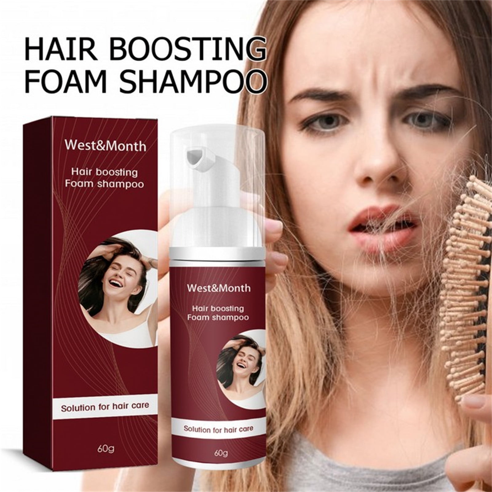 Revitalizing Foaming Shampoo Hair Care Foam Shampoo Womens Hair Care Foam Dense Hair Fixation 6793