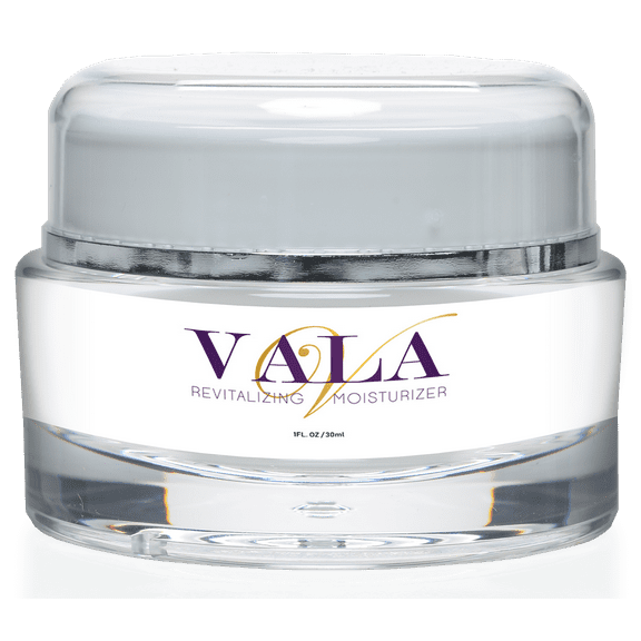 Revitalizing Moisturizer by Vala- Hydrate Face Morning/Night- Even Complexion- Hydrate Skin to Diminish Wrinkles