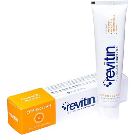 Revitin Natural Prebiotic Oral Care Toothpaste - 3.4oz - 1 tube 1 pack