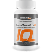Reviva Brain Plus IQ - Support Healthy Brain Function - Brain Boosting Complex Ultra Blend Formulated with Memory Support Nootropic Ingredients - Clarity - Focus - Performance