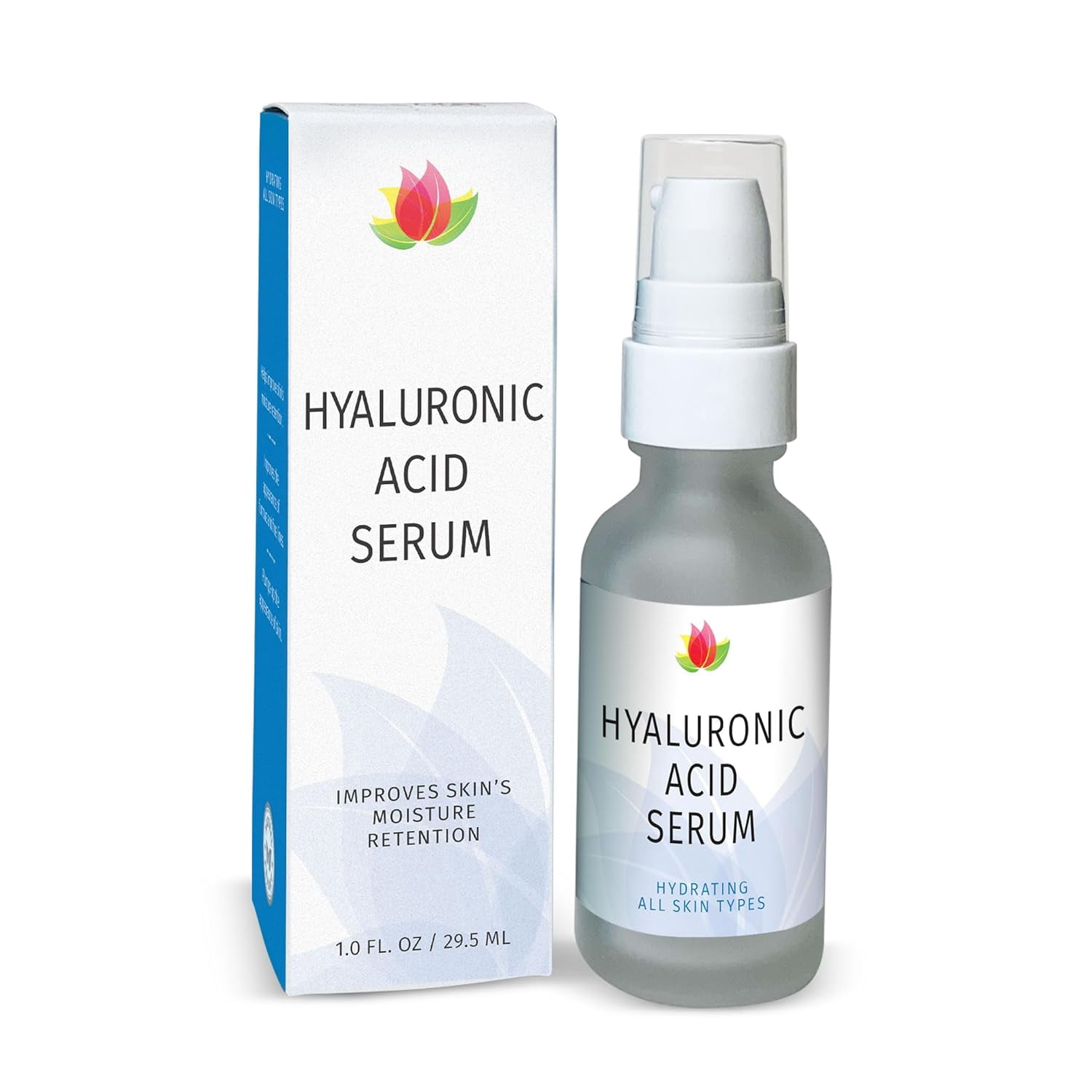 Reviva Labs Hyaluronic Acid Serum for Face and Neck Moisturizing