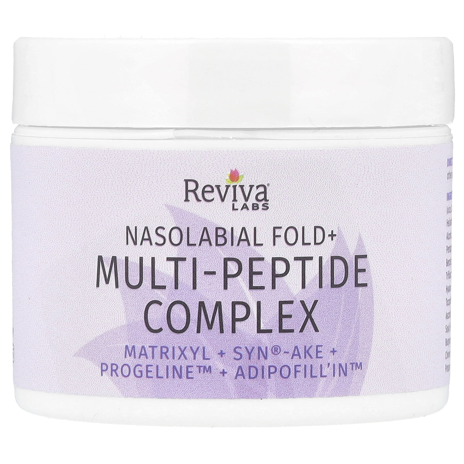 Reviva Labs Nasolabial Fold+ Multi-Peptide Complex 2 oz Cream