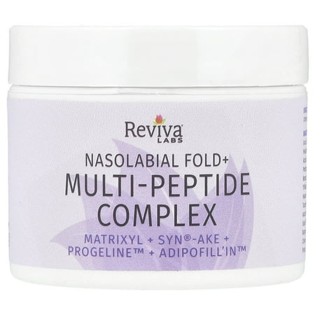 Reviva Labs Nasolabial Fold+ Multi-Peptide Complex 2 oz Cream