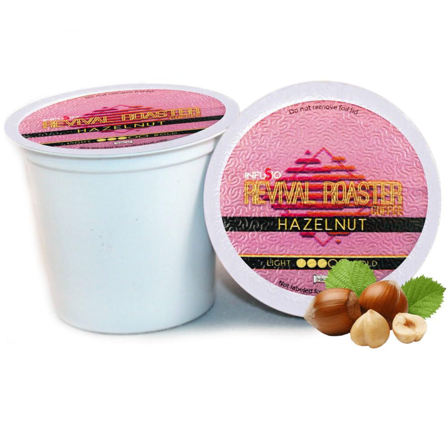 Revival Roaster Hazelnut K Cups 96 Count