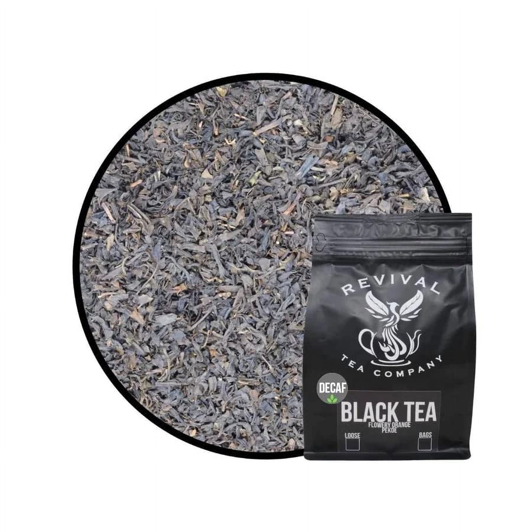 Revival Tea, Decaf Black Tea, Flowery Orange Pekoe Chinese Black Tea