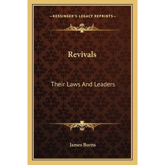 Revivals: Their Laws And Leaders (Paperback)