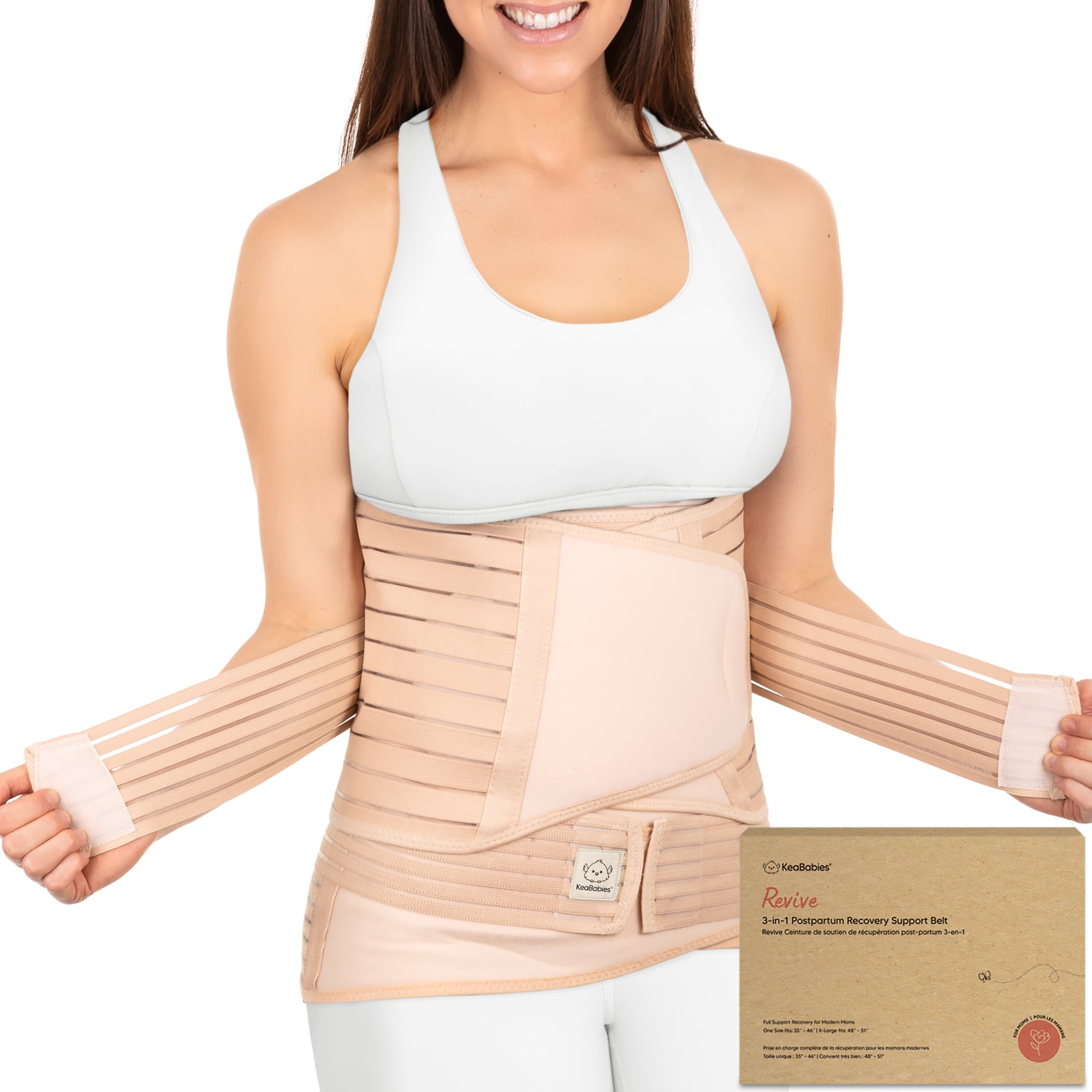 VASLANDA 3 in 1 Postpartum Belly Support Recovery Wrap - Belly