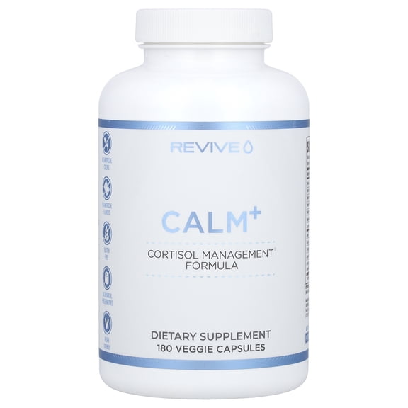 Revive Calm+, 180 Veggie Capsules