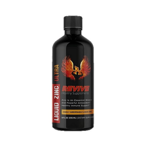 Liquid Zinc Ultra with Essential Minerals and Immunity-Revive Healthy Supplements 1lbs