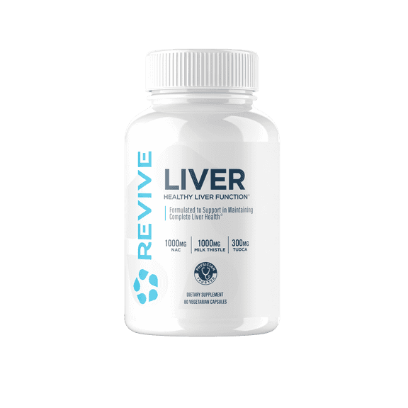 Revive MD Liver Support Dietary Supplement Capsules, 80 Capsules