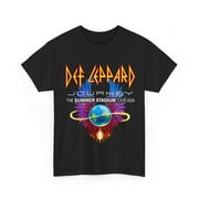 ReviveRise Def Leppard And Journey Summer Stadium Tour Short Sleeve Tee Unisex Casual T-shirt, Sizes S-3XL