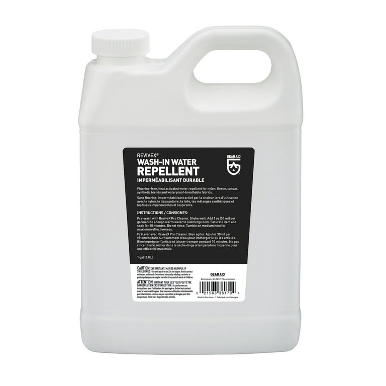 Revivex Wash in Water Repellent Waterproof Fluid Non-Toxic - 1 Gallon