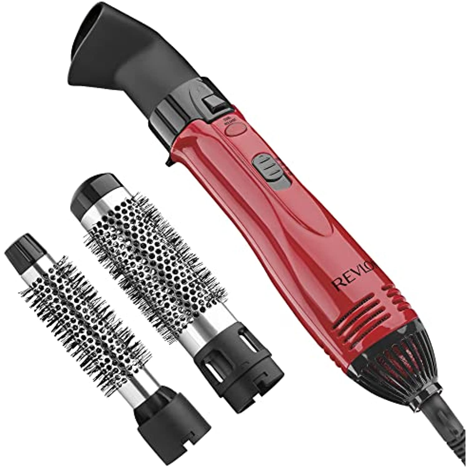 Revlon 1200W Style, Curl, And Volumize Hot Air Kit, 3 Piece Set - image 1 of 3