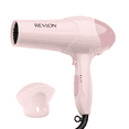 thumbnail interactive-video image 1 of Revlon Essentials Frizz Control Ionic Hair Dryer, 1875 Watts, Light Pink, 1 of 7
