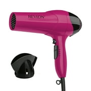 Revlon Essentials 1875W Frizz Control Ionic Hair Dryer, Pink