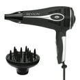 thumbnail image 1 of Revlon 1875W Retractable Cord Fold & Go Ceramic Hair Dryer, Black, 1 of 7