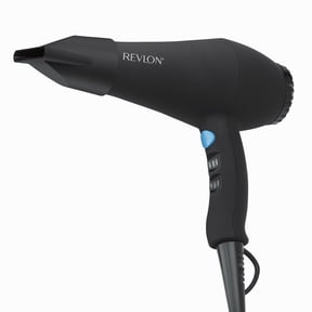 Revlon 1875W Smooth Brilliance AC Motor Hair Dryer with Tourmaline Ionic Technology, Black