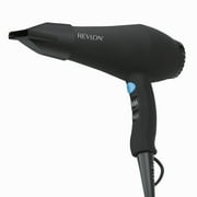 Revlon 1875W Smooth Brilliance AC Motor Hair Dryer with Tourmaline Ionic Technology, Black