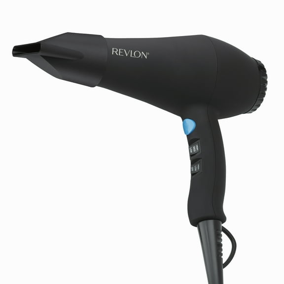 Revlon 1875W Smooth Brilliance Ac Motor Hair Dryer, Black