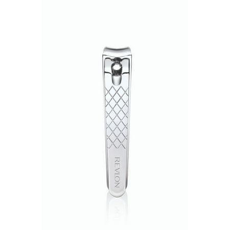 Revlon Accurate Clipping Stainless Steel Toenail Clipper, Silver, 1 Count