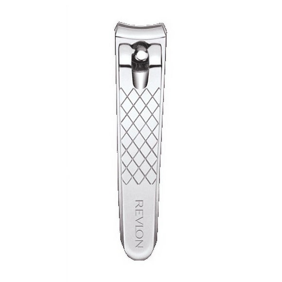 Revlon Accurate Clipping Stainless Steel Fingernail Clipper, Silver