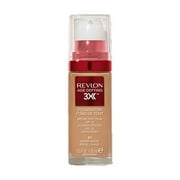 Revlon Age Defying 3X Cream Foundation Makeup, SPF 20, 045 Warm Beige, 1 fl oz