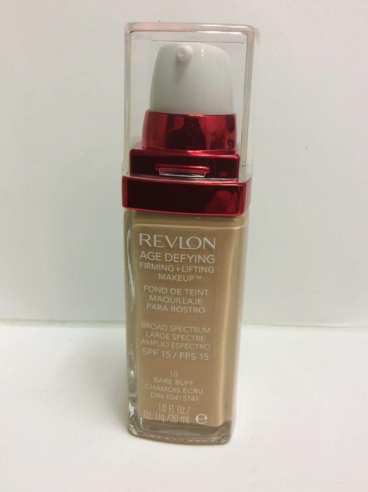 Revlon Age Defying Firming+Lifting Makeup Foundation SPF 15 NEW Shade: BARE BUFF #10