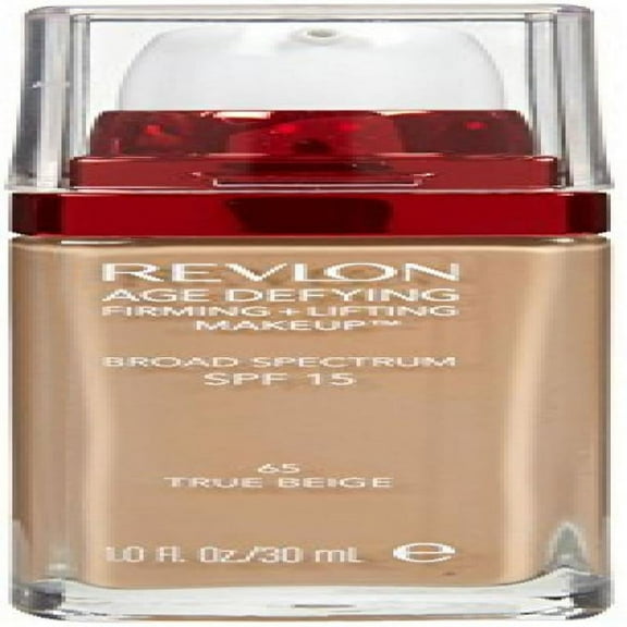 Revlon Age Defying Firming & Lifting Makeup, True Beige, 1 Fl Oz