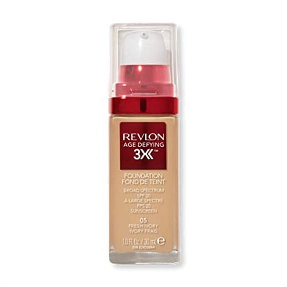 Revlon Age Defying Firming and Lifting Makeup, Fresh Ivory, 1 Count