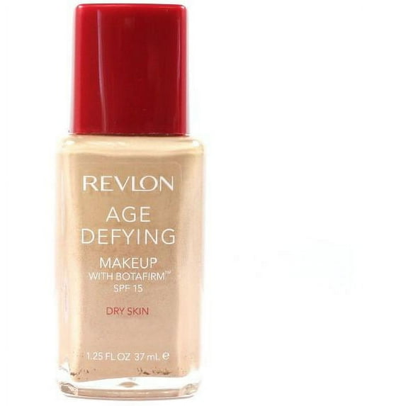 Revlon Age Defying Makeup with Botafirm SPF15 Dry Skin 17 Rich Tan 1.25 Fl Oz.