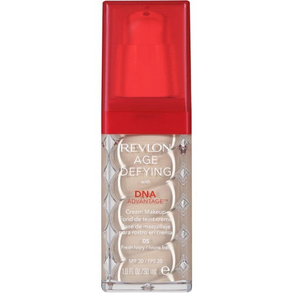 Revlon Age Defying with DNA Advantage Cream Makeup, 05 Fresh Ivory, 1 fl oz - image 1 of 12