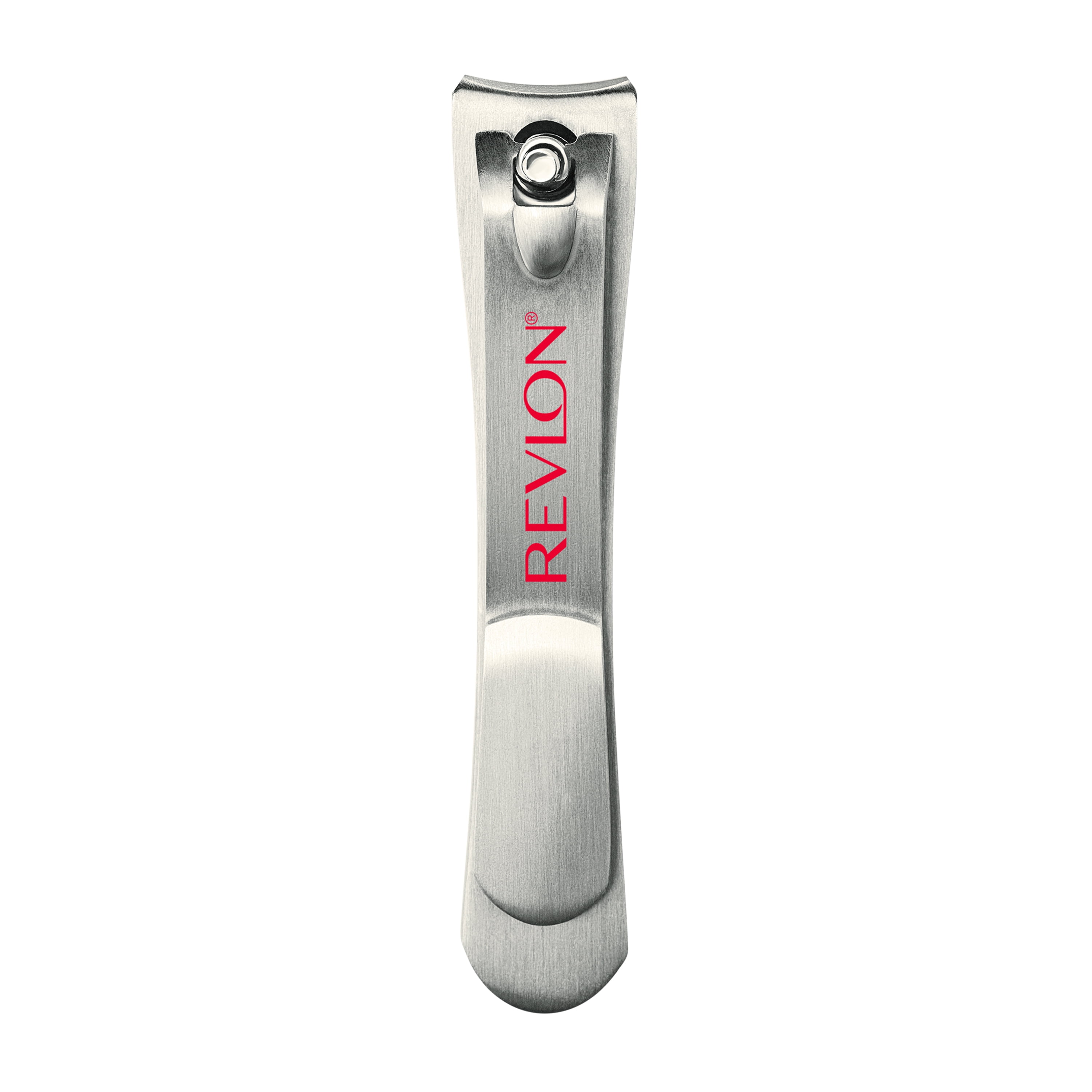 Revlon Catch-All Nail Clipper with Catcher, Stainless Steel Curved Bla –  Vitabox