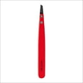 thumbnail image 1 of Revlon Ceramic Slanted Tip Tweezers, Precision For Eyebrow Shaping and Fine Hair Removal, Stainless Steel Body, Red, 1 Count, 1 of 6