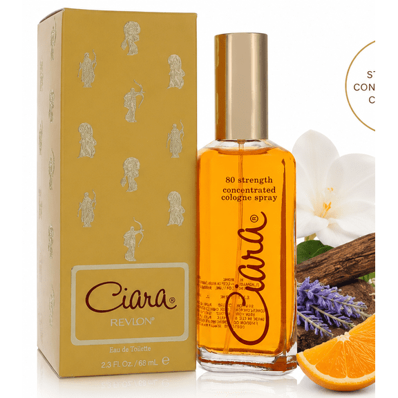 Revlon Ciara 80% Eau de Cologne / Toilette Spray for Women 2.3 Oz