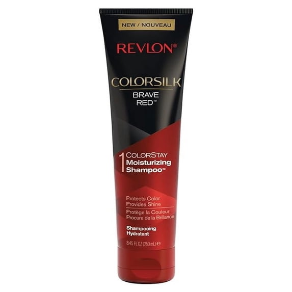Revlon ColorSilk Brave Red Colorstay Moisturizing Shampoo 8.45 oz