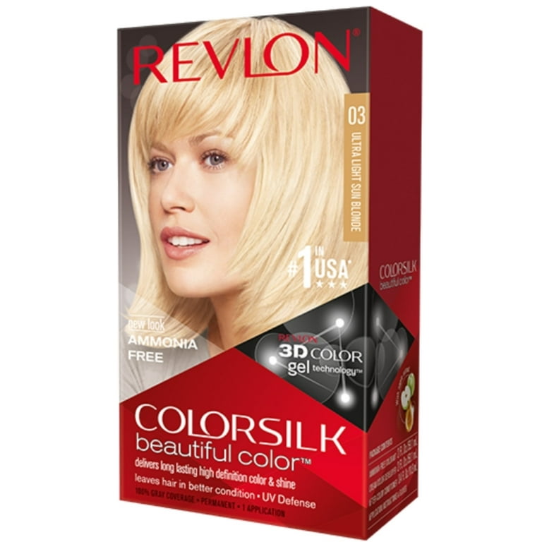 Revlon Permanent Hair Color, Ultra Light Sun Blonde