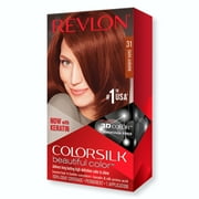 Revlon ColorSilk Hair Color, [31] Dark Auburn 1 ea (Pack of 6)
