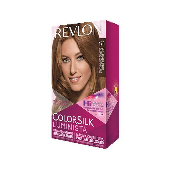 Revlon ColorSilk Luminista Hair Color, Light Golden Brown