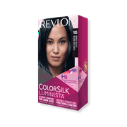 Revlon ColorSilk Luminista, Permanent Hair Color, 105 Bright Black