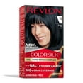 thumbnail interactive-video image 1 of Revlon ColorSilk Permanent Hair Color, Bond Repair Complex, 12 Natural Blue Black, 1 pack, 1 of 15