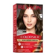 Revlon ColorSilk Permanent Hair Color, Bond Repair Complex, 41 Medium Brown, 1 pack
