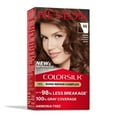 thumbnail image 1 of Revlon ColorSilk Permanent Hair Color, Bond Repair Complex, 46 Medium Golden Chestnut Brown, 1 pack, 1 of 15